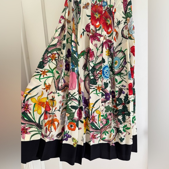 Gucci floral print midi skirt - Picture 5 of 14